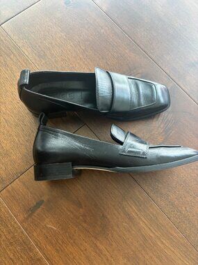 Aeyde Julie Loafers Black Leather EU 37.5